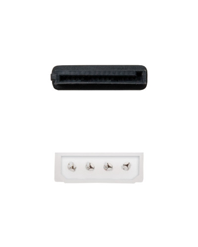 Nanocable Cable SATA, Molex M-SATA/H, 16cm