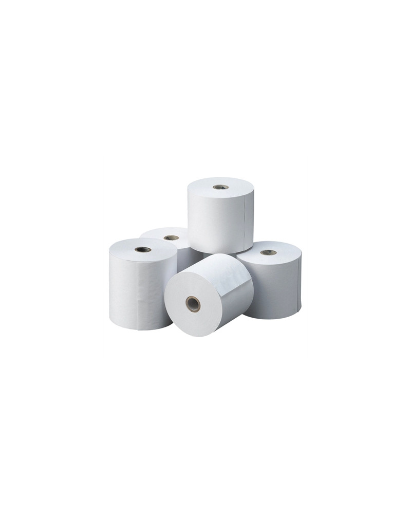 Rollo Papel Térmico 80X80X12 MM Pack 6 Uds sin BPA