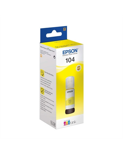 Epson Botella Tinta Ecotank 104 Amarillo