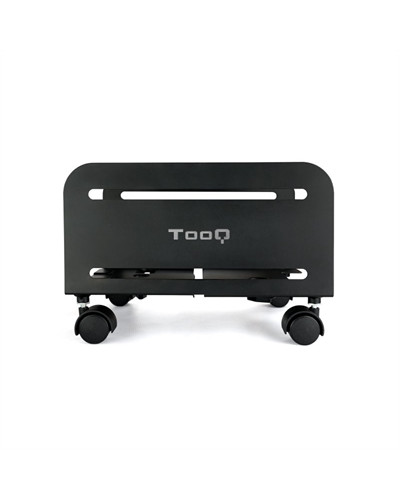 TooQ Soporte para CPU de SUELO con ruedas negro