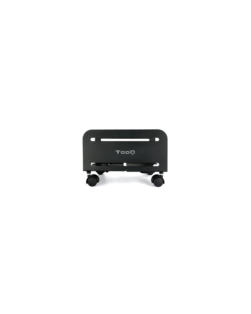 TooQ Soporte para CPU de SUELO con ruedas negro