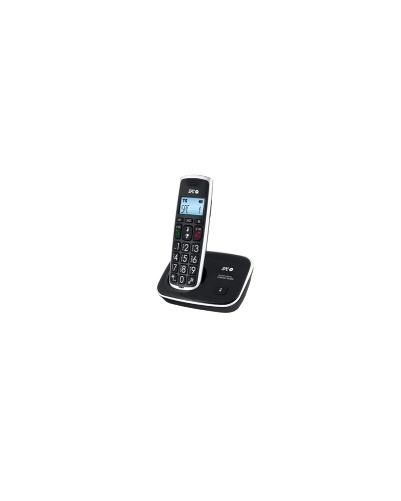 SPC 7608N Telefono DECT CONFORT KAISER Negro
