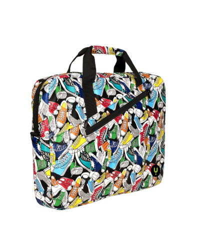 Monray Maletín Portátil 15.6 Estampado Zapatillas