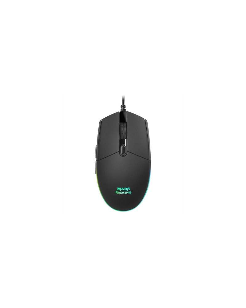 Mars Gaming Ratón opt.MMG 3200dpi Flow,antidesliza