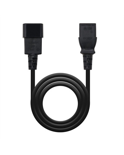 Nanocable Cable Alimentacion CPU, C13/H-C14/M, 3.M
