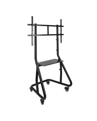 Tooq FS20200M-B Soporte Suelo Ruedas/Bases 60-105"