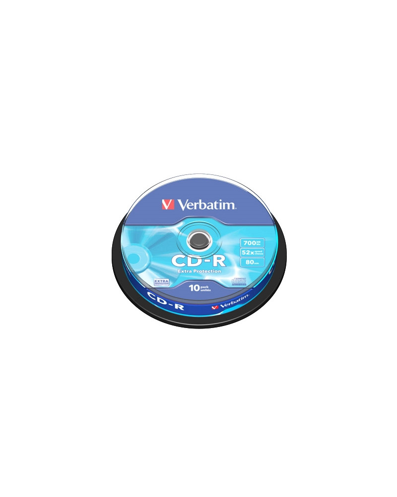 Verbatim CD-R 700MB 52x Tarrina 10Uds