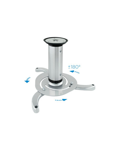Tooq PJ1010TN-S Soporte Proyector Techo Plata