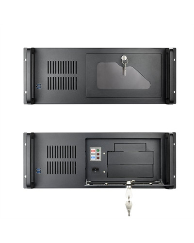 Tooq Caja RACK-406N-USB3 4U 19" ATX Sin F.A Negro