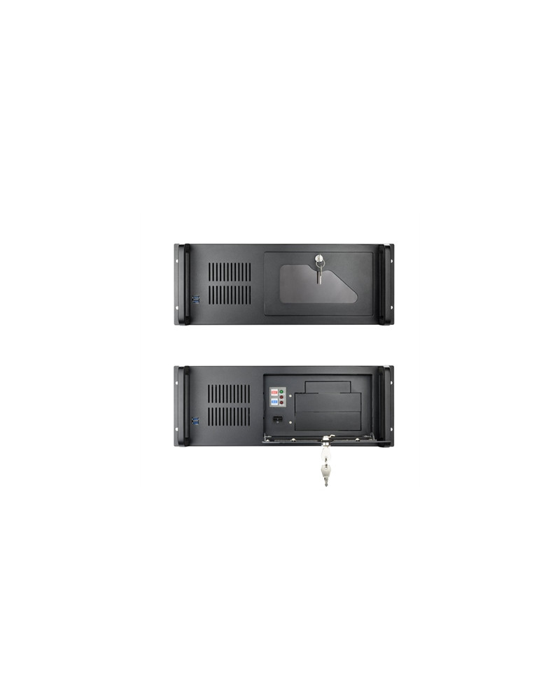 Tooq Caja RACK-406N-USB3 4U 19" ATX Sin F.A Negro