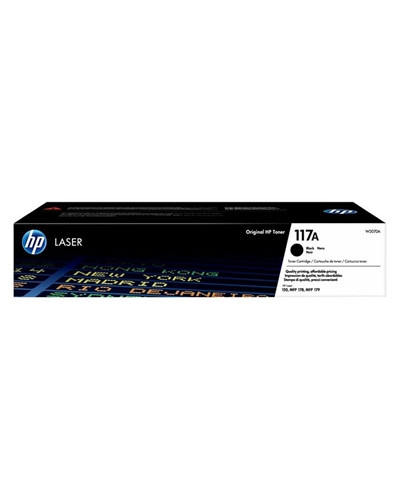 HP Tóner 117A Negro