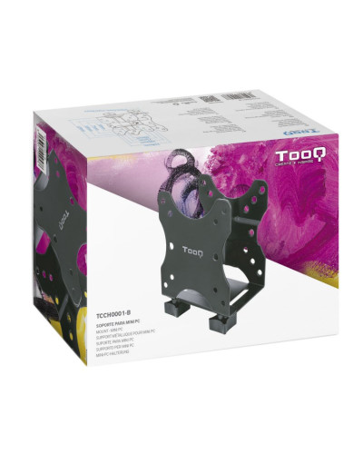 Tooq Soporte Metálico para mini PC negro
