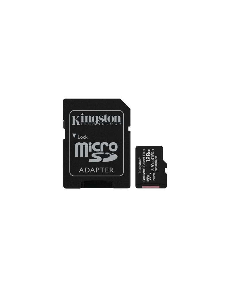 Kingston SDCS2/128GB microSD XC clase 10 128GB c/a