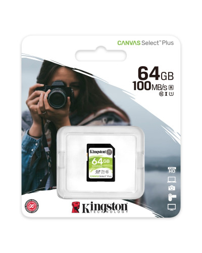 Kingston SDS2/64GB SD XC 64GB clase 10