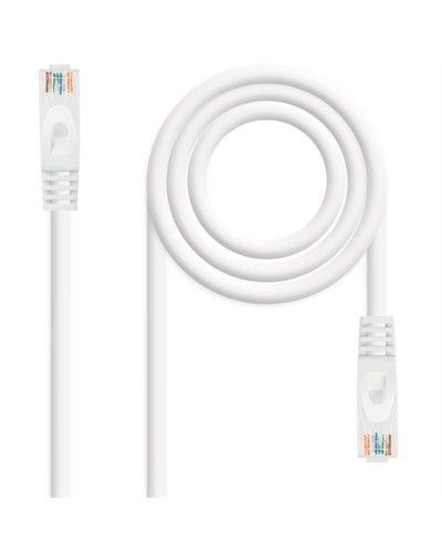 Nanocable Latiguillo Cat. 6A LSZH/UTP 3 M Blanco