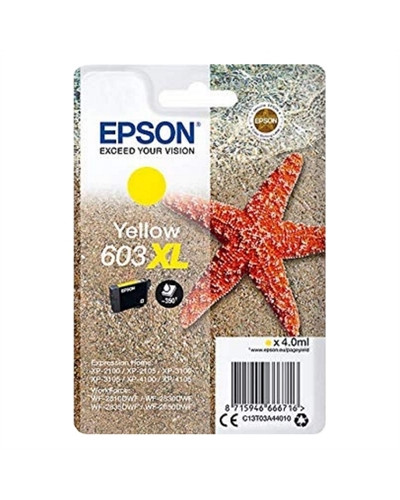 Epson Cartucho 603XL Amarillo