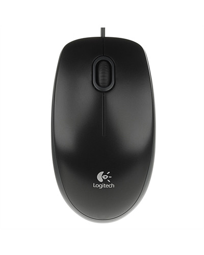 Logitech B100 Ratón Negro OEM