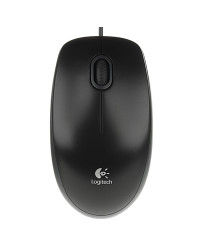 Logitech B100 Ratón Negro OEM