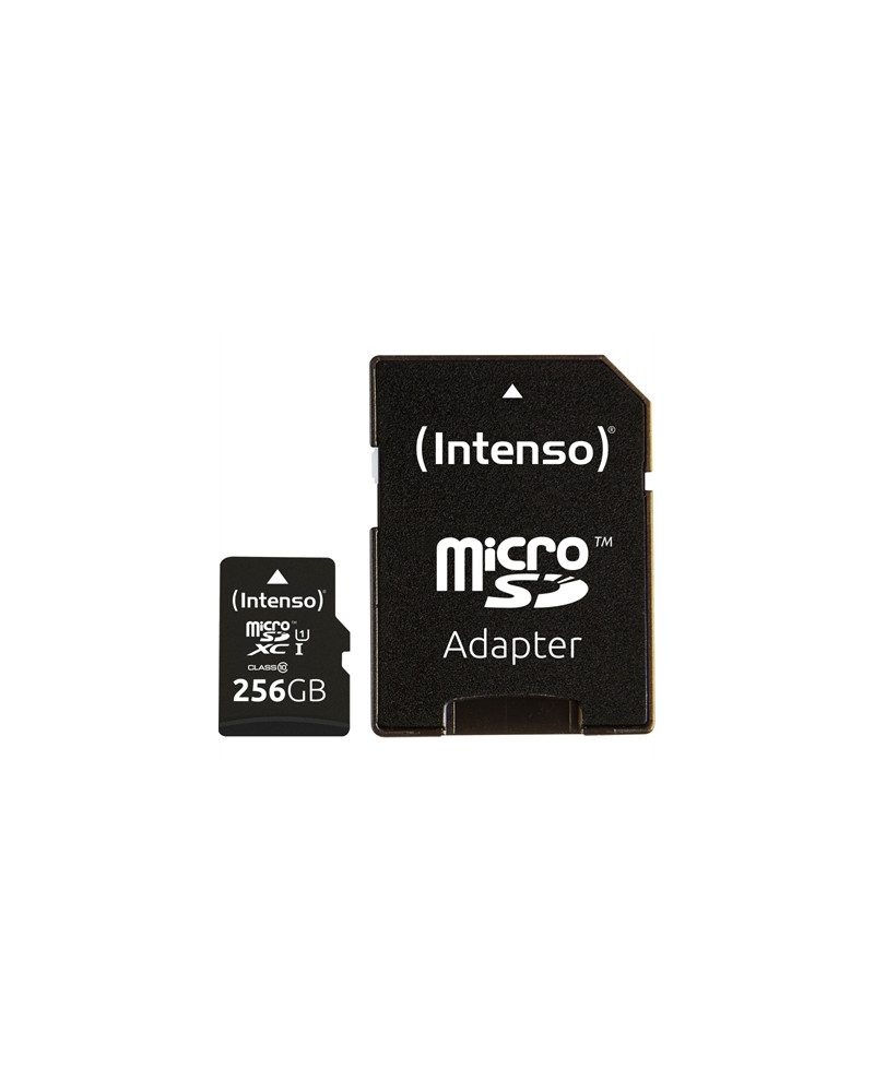 Intenso 3423492 Micro SD UHS-I Premium 256G c/adap