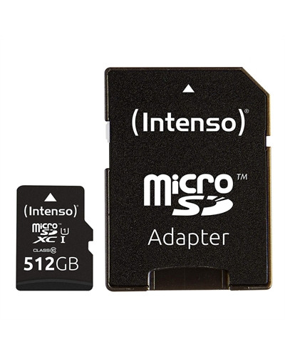 Intenso 3423493 Micro SD UHS-I Premium 512G c/adap