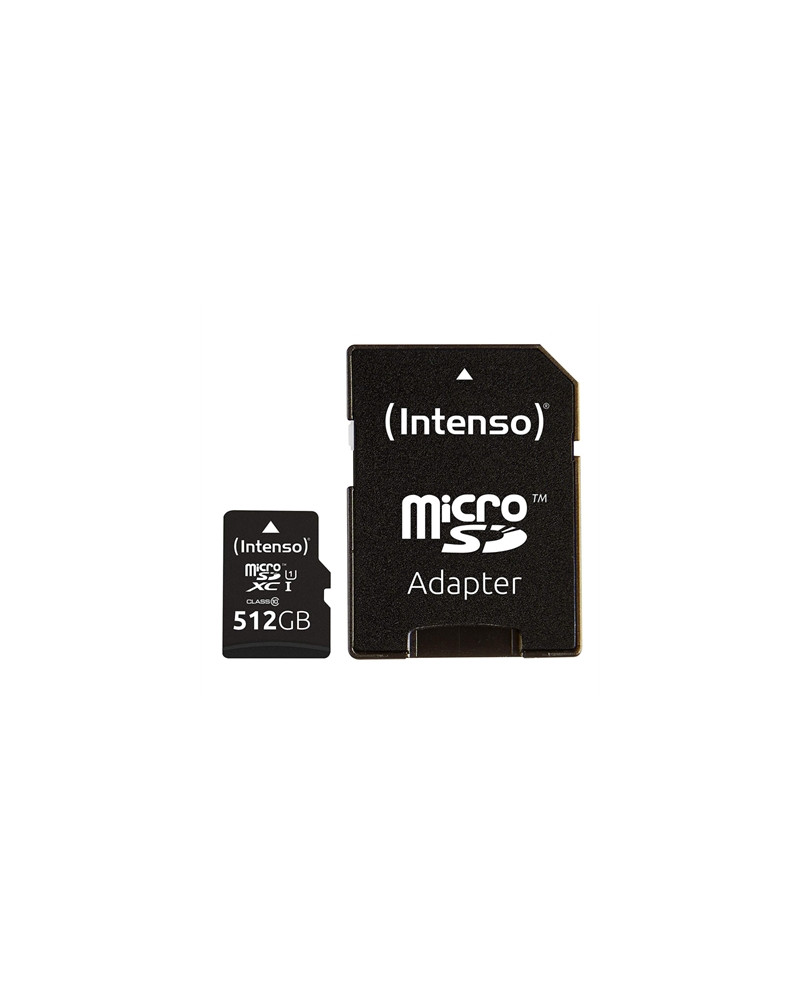 Intenso 3423493 Micro SD UHS-I Premium 512G c/adap