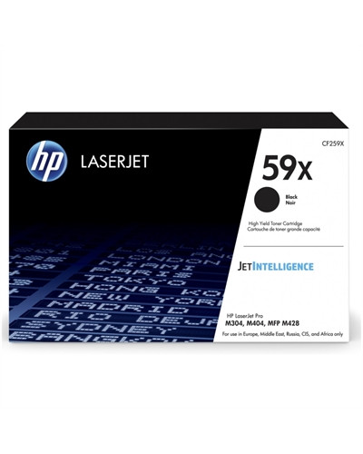 HP Tóner 59X Negro