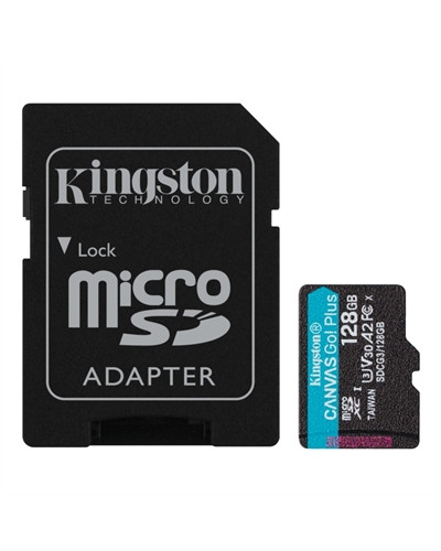 Kingston SDCG3/128GB microSD XC clase 10 128GB c/a