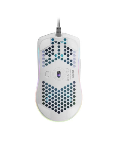 Mars Gaming MMAXW mouse white 12400dpi ultralight