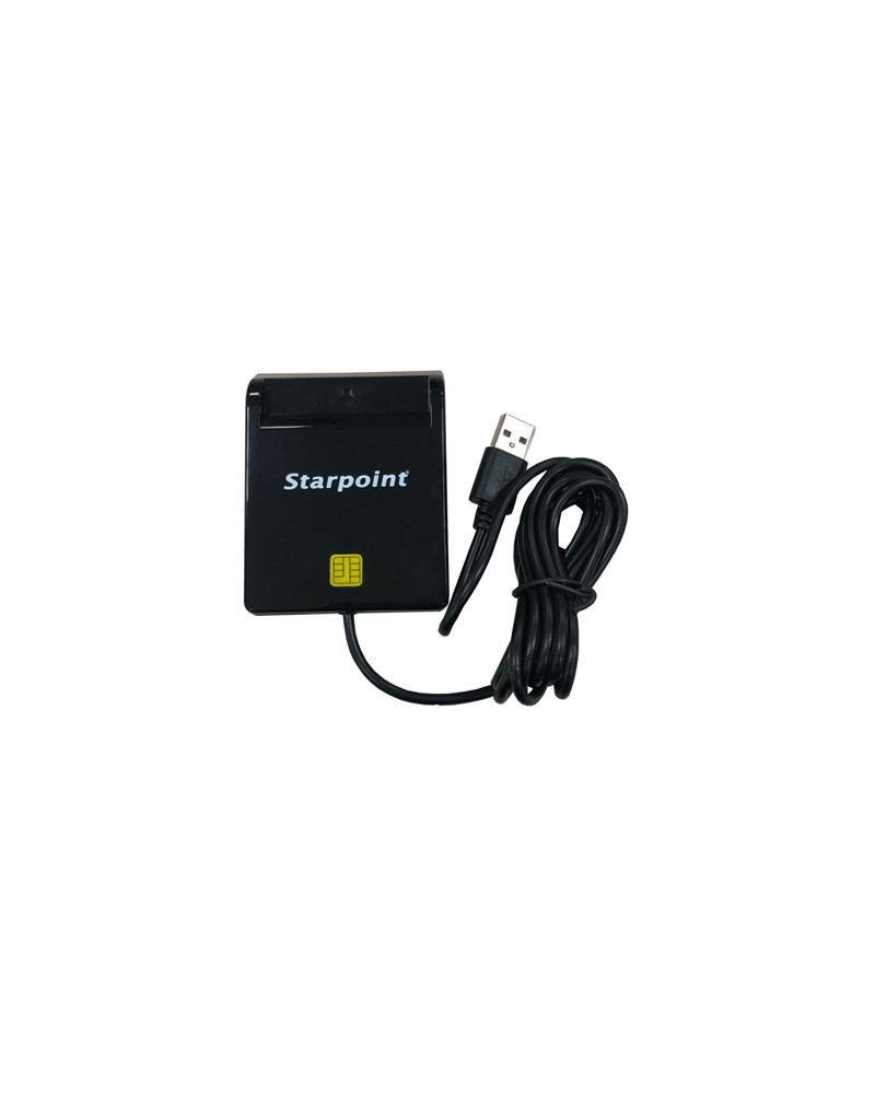 Lector Tarjeta Chip STP_SCRZW-1 USB Negro