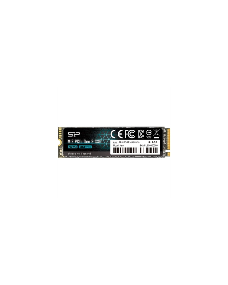 SP P34A60 512GB SSD M.2 PCIe Gen3x4 Nvme