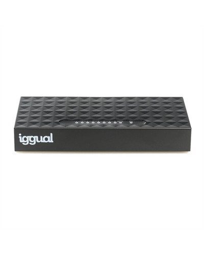 iggual Switch Gigabit 8 puertos 1000 Mbps GES8000