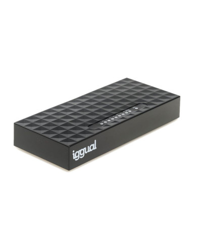 iggual Switch Gigabit 8 puertos 1000 Mbps GES8000