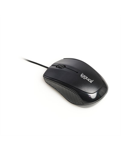iggual Ratón óptico COM-BASIC-800DPI negro