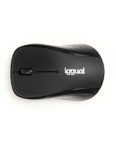 iggual Ratón inalámbrico WOM-BASIC-1600DPI negro