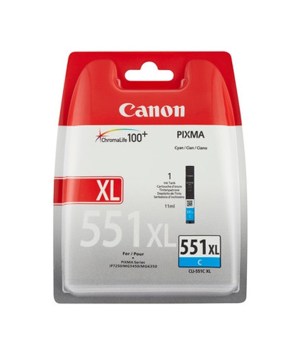 Canon Cartucho CLI-551C XL Cian