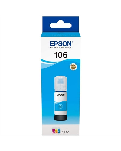 Epson Botella Tinta Ecotank 106 Cyan