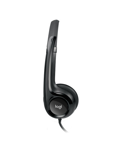 Logitech Auricular+Mic H390 USB Negro