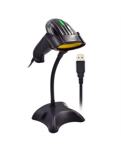 Ewent Lector código de barras EW3400 1D Láser Usb
