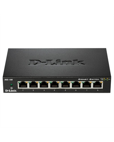D-Link DGS-108 Switch 8xGB Metal