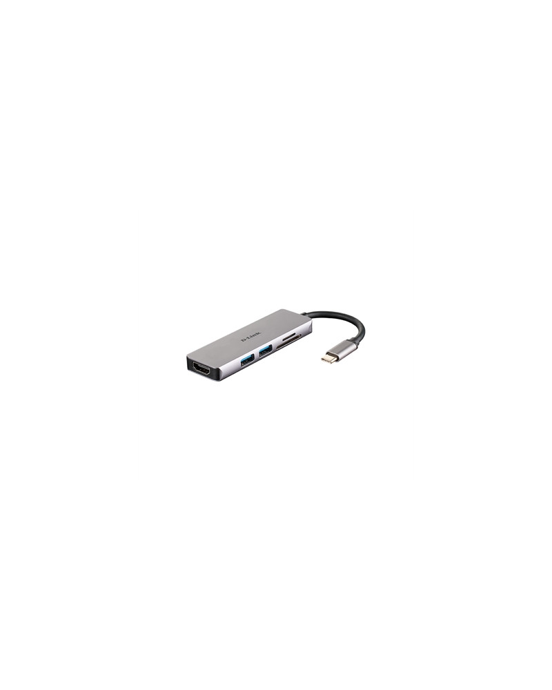 D-Link DUB-M530 Hub HDMI/2USB 3.0/USB-C/SD/MicroSD