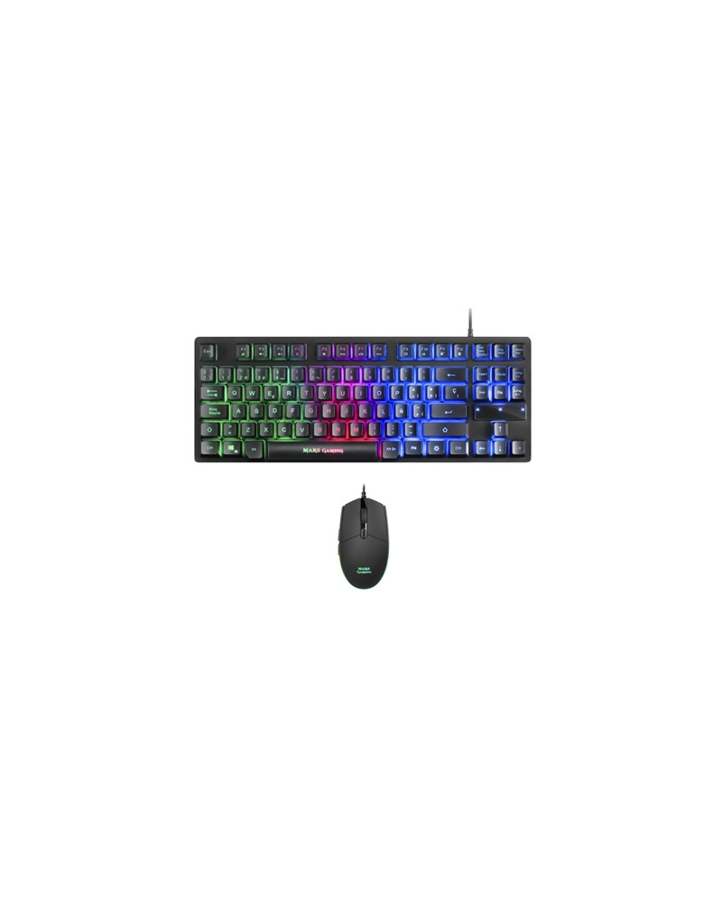 Mars Gaming MCPTKLES Tecl+Rat RGB H-mech