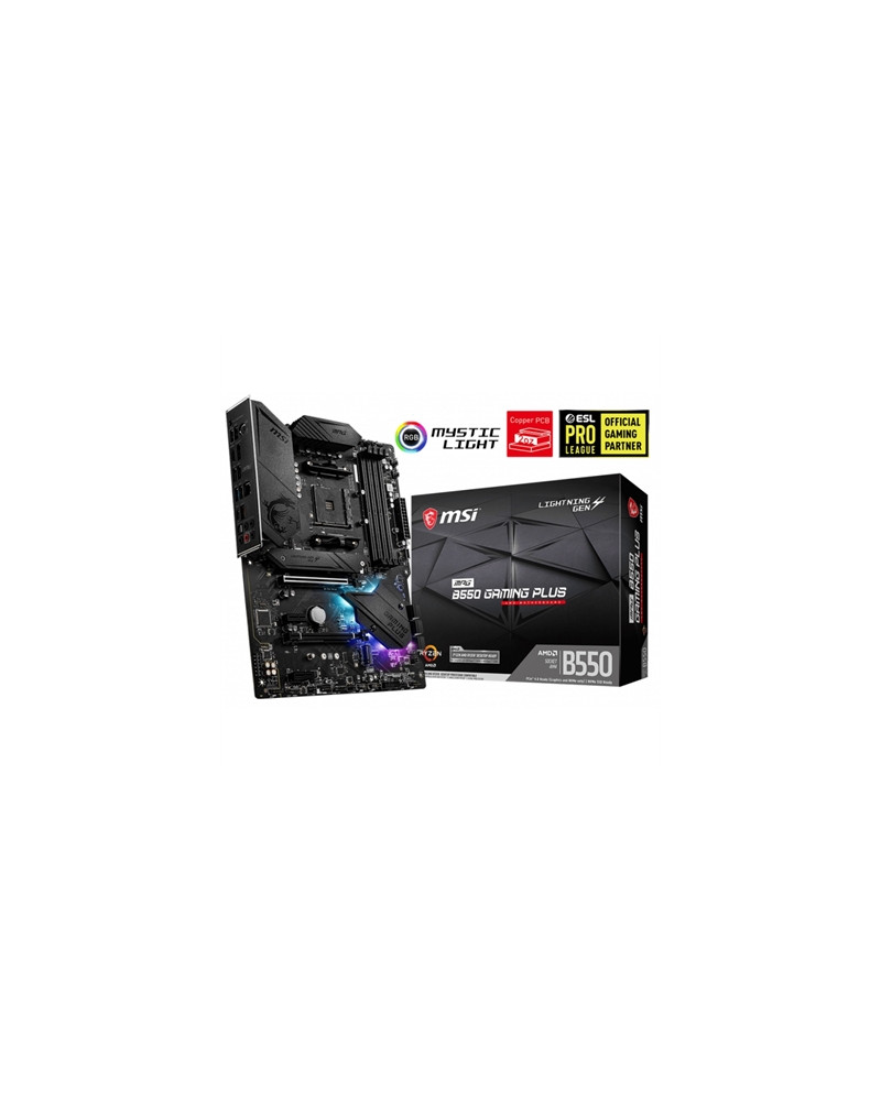 MSI Placa Base MPG B550 GAMING PLUS ATX AM4