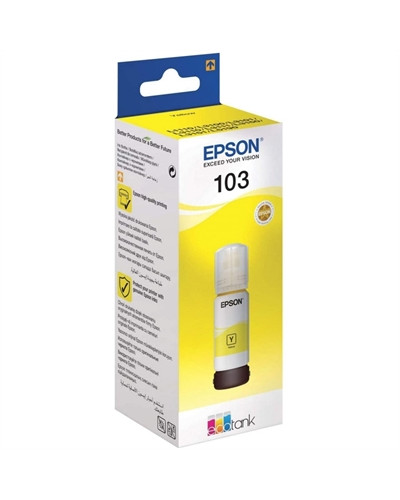 Epson Botella Tinta Ecotank 103 Amarillo