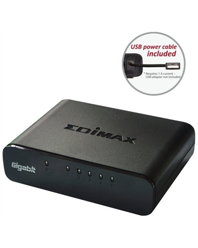 Edimax ES-5500G V3 Switch 5xGB Mini USB