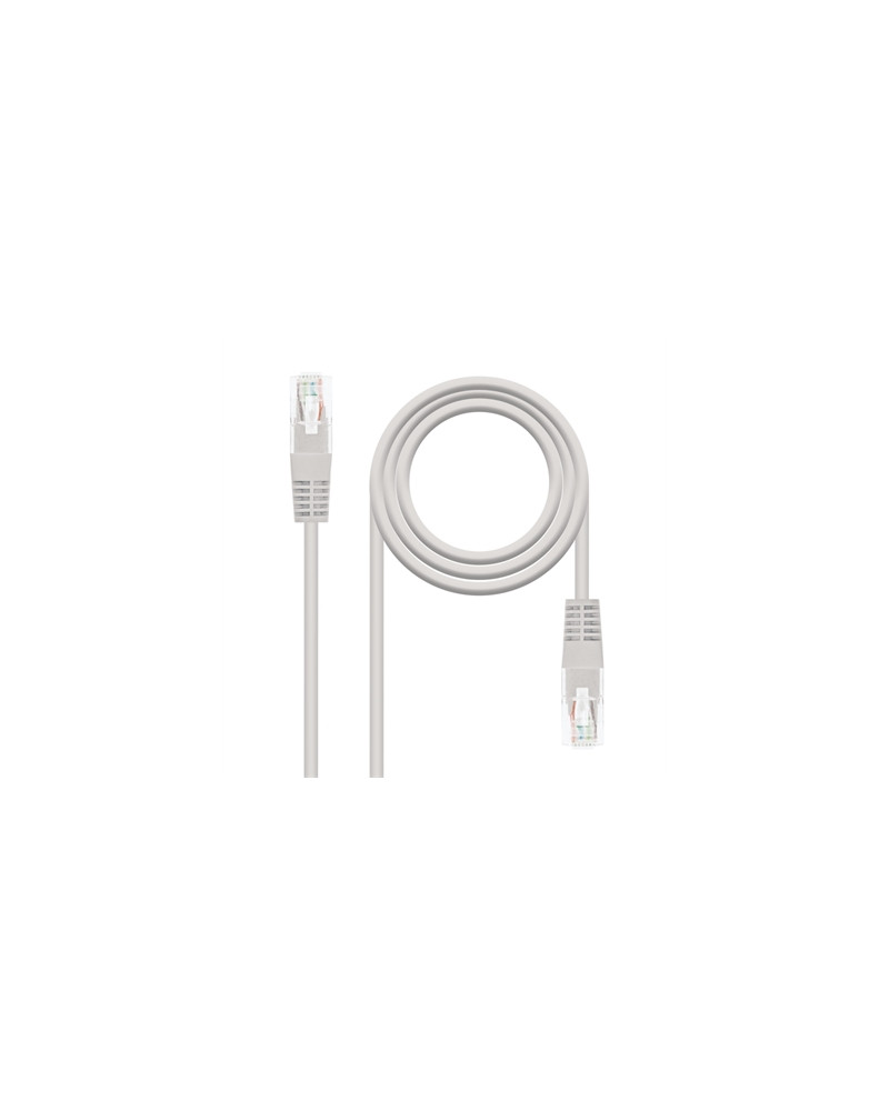 Nanocable Latiguillo Categoria 6 UTP 15 M Gris