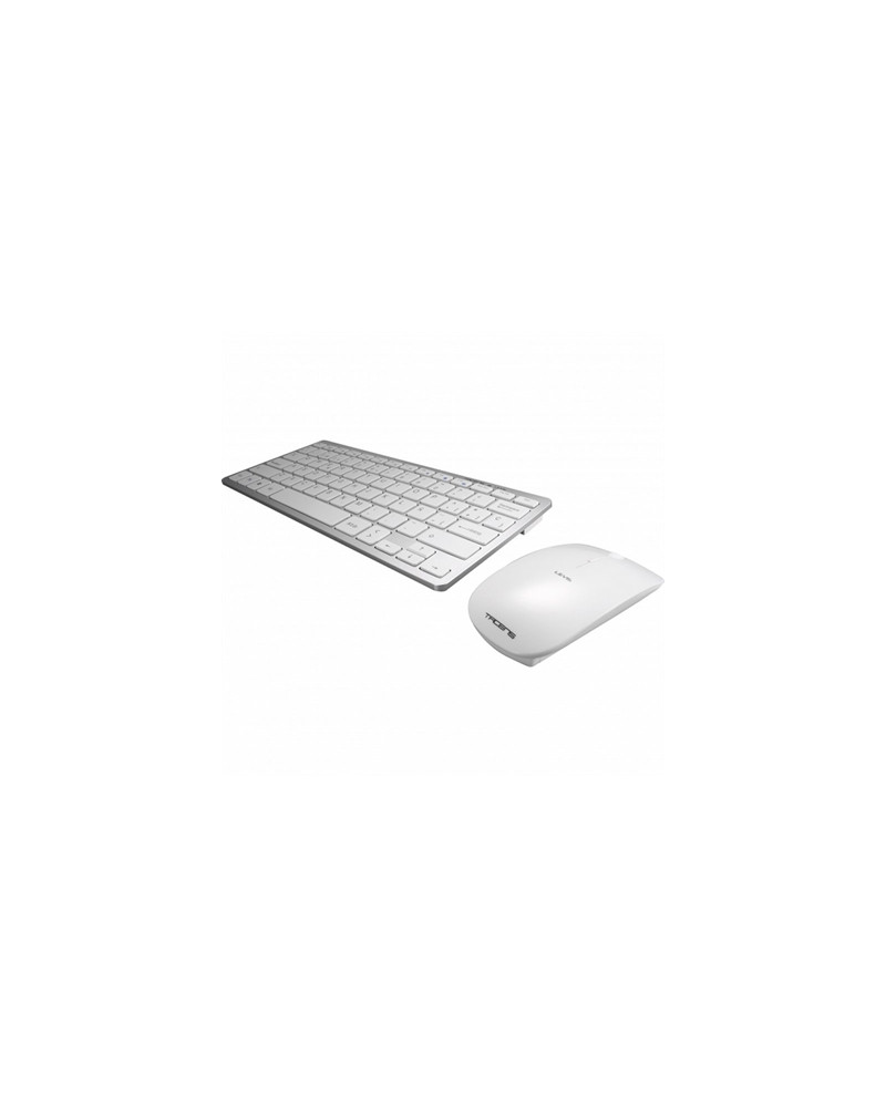 Tacens Levis Teclado+Ratón Inalámbrico Blanco Ultr