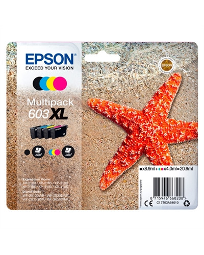 Epson Cartucho Multipack 603XL 4 Colores