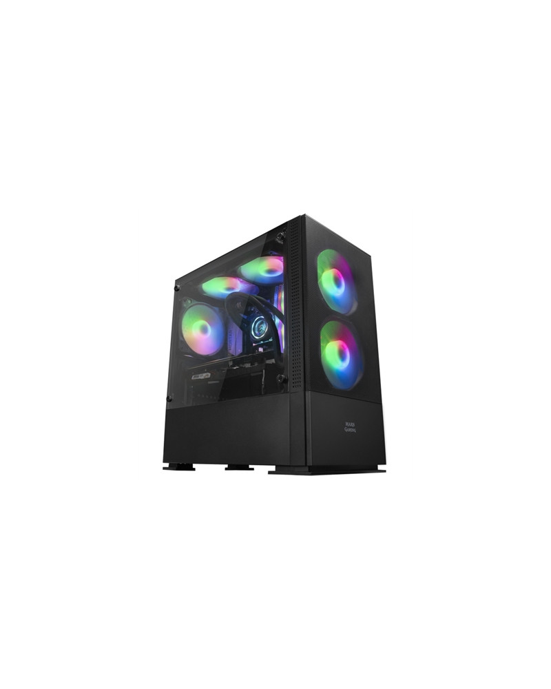 Mars Gaming Caja MCZ PREMIUM M-ATX 2X FRGB Negra