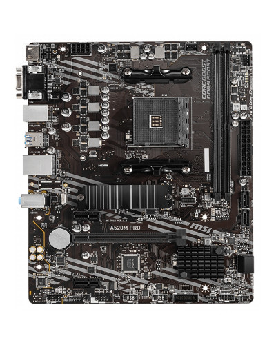 MSI Placa Base A520M PRO mATX AM4