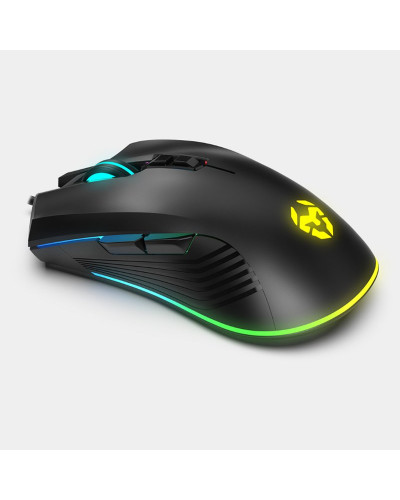 Krom Pack Teclado Semimecanico y Raton Krusher SP